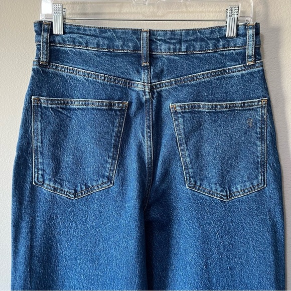 Anthropologie PILCRO The Austyn High-Rise Cuffed Wide Leg Jeans Size 28 - Picture 11 of 14